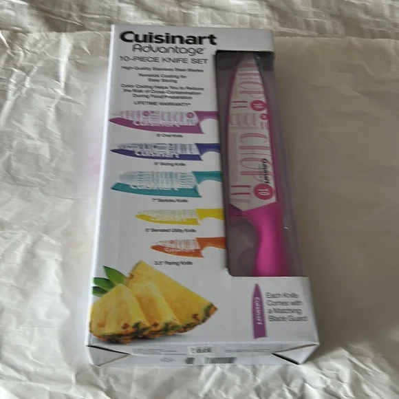 Cuisinart advantage 10 pcs knife set nwb