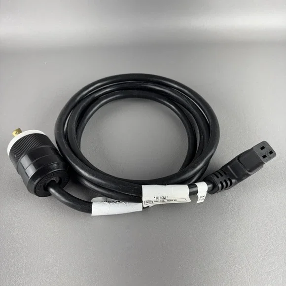 Marinco Male‎ Twist Lock Power Cable 20 Amp 250 VAC L6-20 8 Feet 3 Inches New