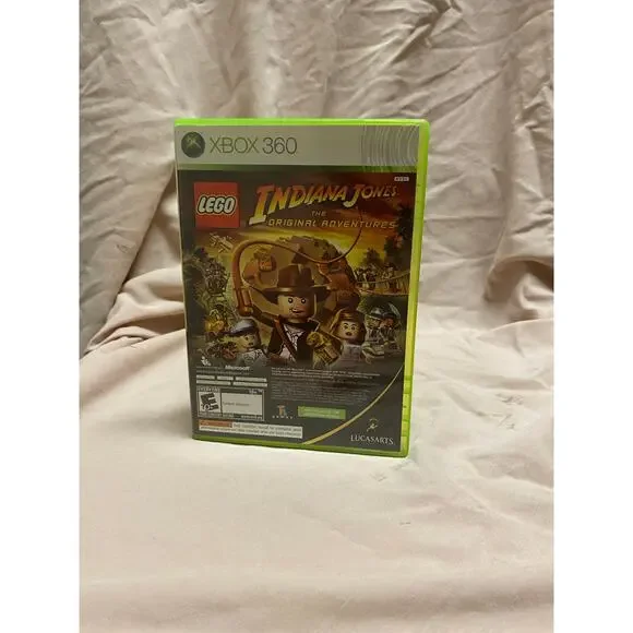 LEGO Indiana Jones and Kung Fu Panda Dual Pack (Microsoft Xbox 360, 2008) CIB