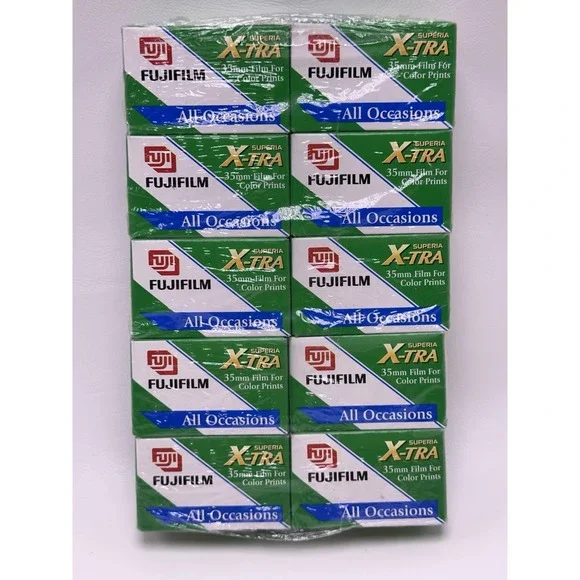 Fujifilm Fujicolor Superia X-tra 400 12 Exposure 24x36mm 10 per Pack