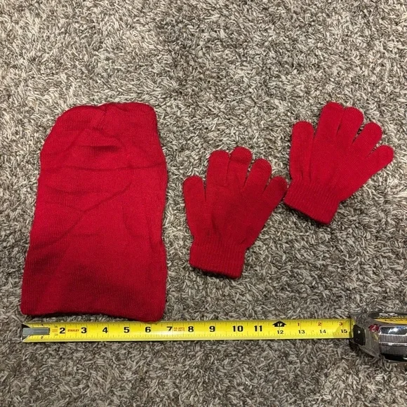 Kids Hat and Glove Set