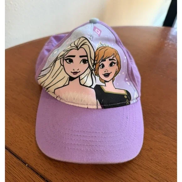 Disney Frozen II Purple & Blue Multicolor kids Baseball Cap Hat