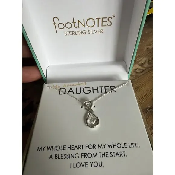 NIB Footnotes Sterling Silver 