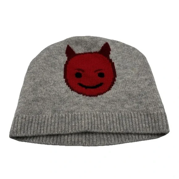 Barney's New‎ York Sz 2/4 Devil Cashmere Beanie