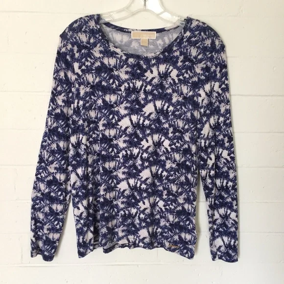 Michael Kors Long Sleeve Top L