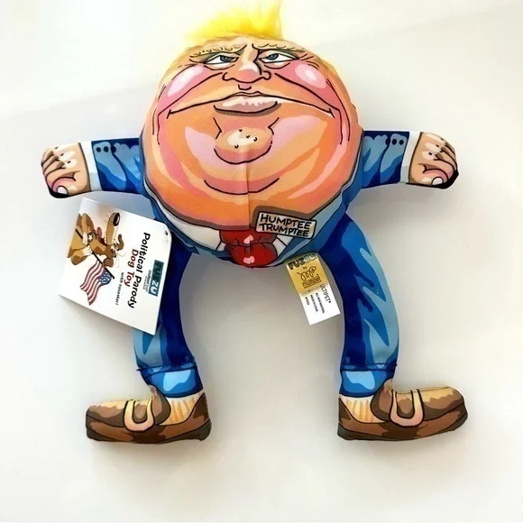 Donald Trump Dog Toy - Fuzzu Political Parody Dog Toy Humptee Trumptee