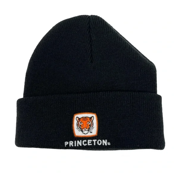 Princeton University Black Knit Beanie Children’s One Size Fits All Embroidered
