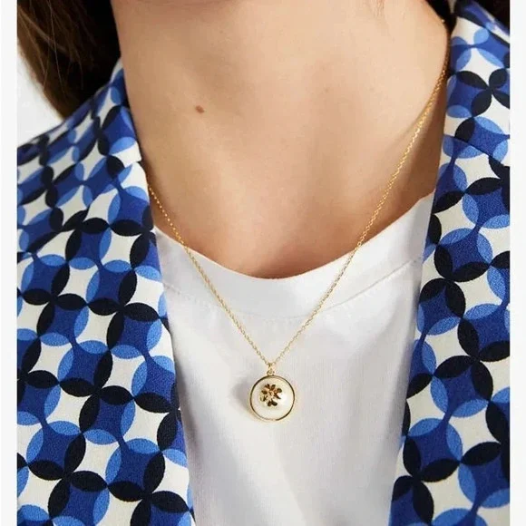 KATE SPADE NWT SPADE ON SPADE 16 IN NECKLACE