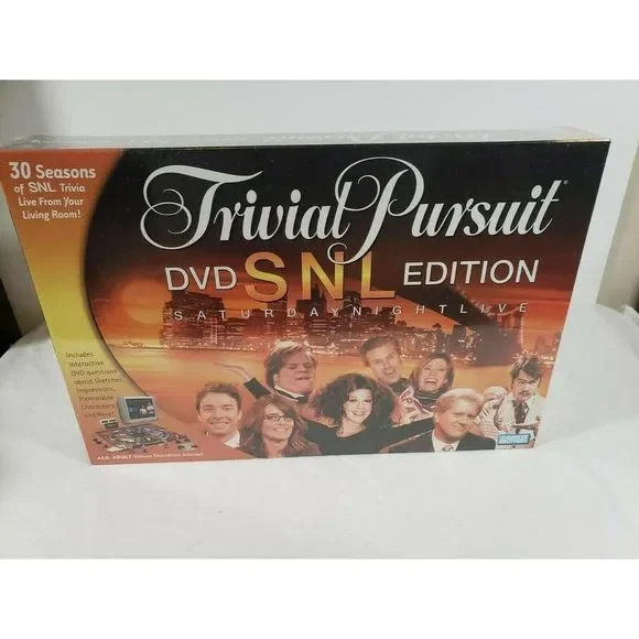 SNL DVD Edition Trivial Pursuit Saturday Night Live Trivia Game SEALED