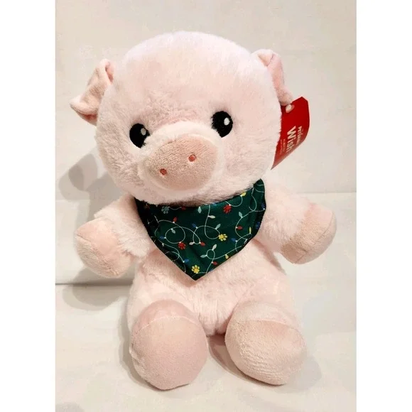 PetSmart Plush Dog Toy Wish the Pig Squeaker in belly 12