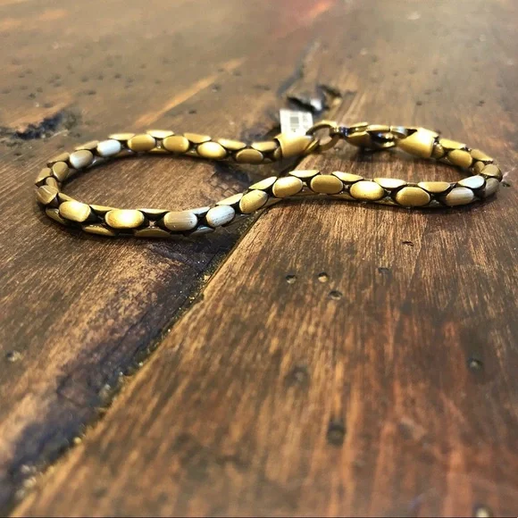 Last Ones!! 9” Solid Brass Snake Bracelet NWT