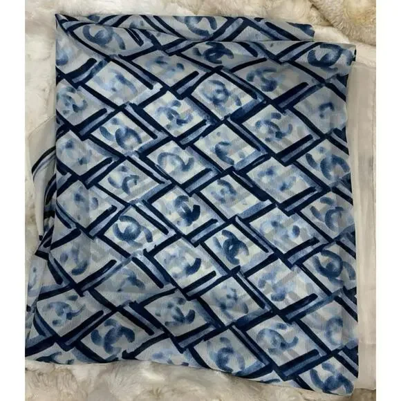 Silk scarf silk material color‎
