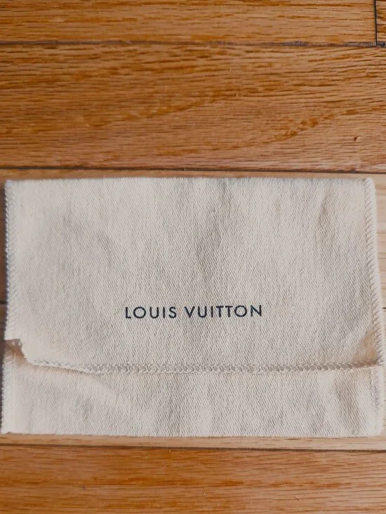 Louis Vuitton small flap dust bag 5.5x4