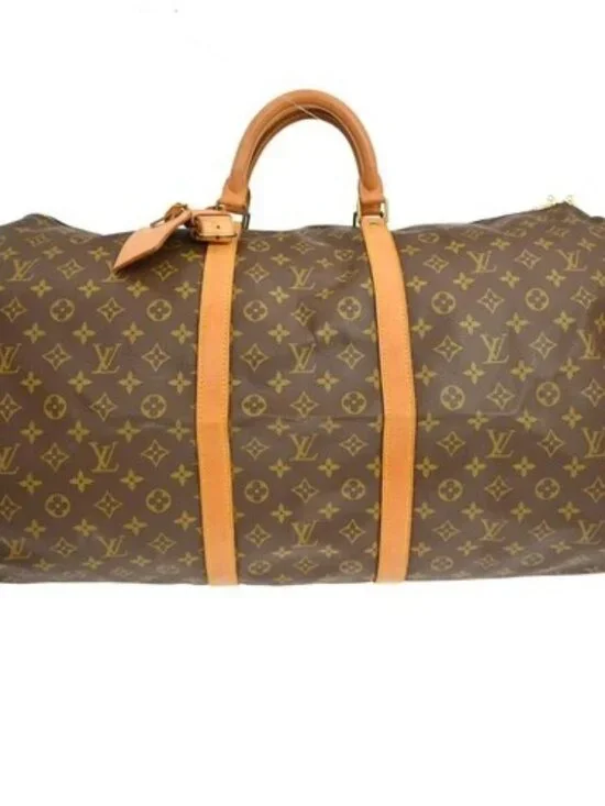 BUYIT03 Louis Vuitton Monogram Keepall 60 Duffle Handbag M41422 FC892 BQ00238