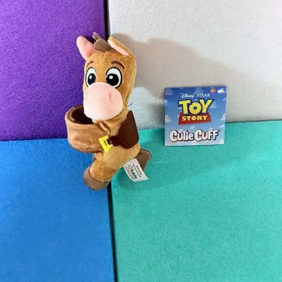 Disney Pixar Toy Story Bullseye Cutie Cuff Plush Slap Bracelet