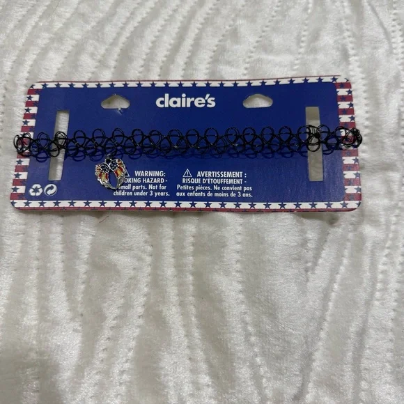 10 for $10 Claire's Black Choker Necklace