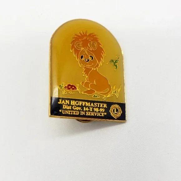 Lions Club Little Lion Jan Hoffmaster Pin