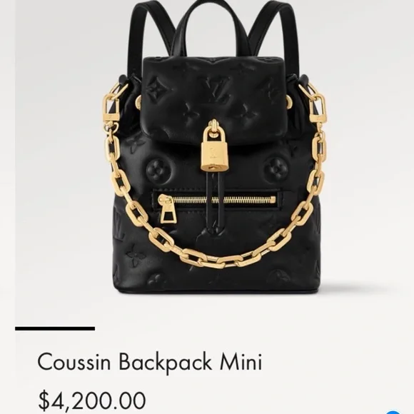 Louis Vuitton Coussin backpack BNWT