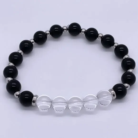 NWT Wool + Pepper Co. Mens Beaded Bracelet