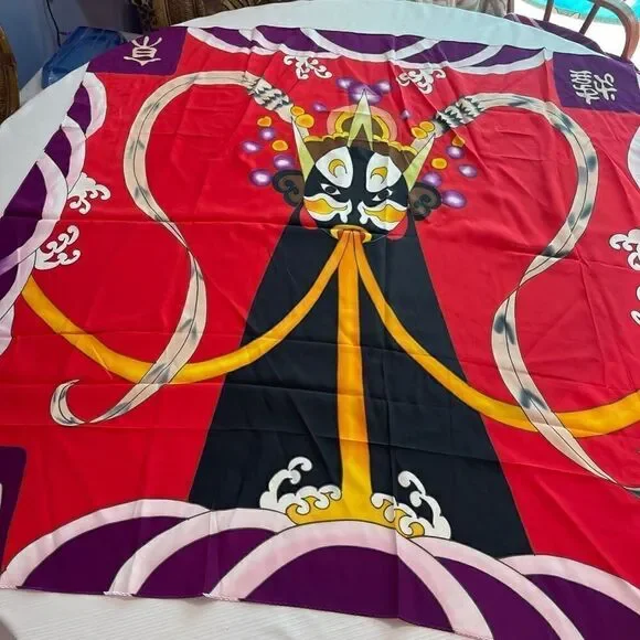 dp Silk Art To Wear Scarf