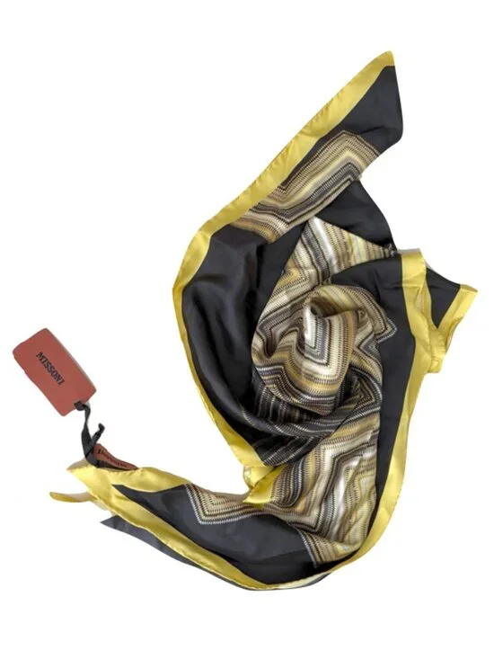 Missoni scarf triangular silk