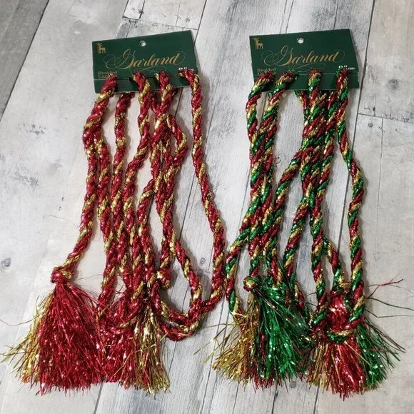 NWT - Metallic Rope Garland