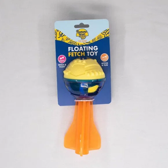 Banana‎ Boat for Dogs Floating Fetch Chew Toy Active Fun High Quality Rocket NEW