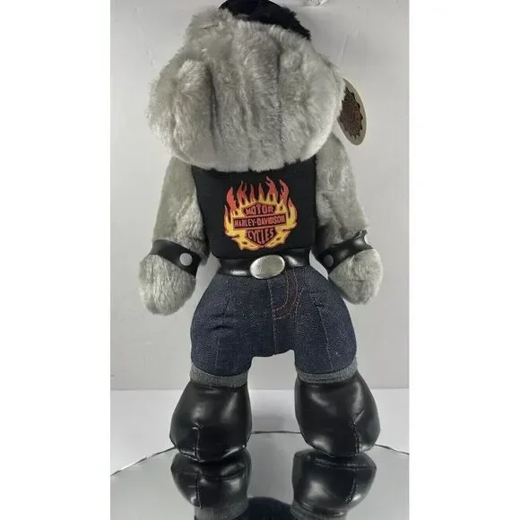 Vintage Play By Play‎ Harley Davidson Plush Dog 11