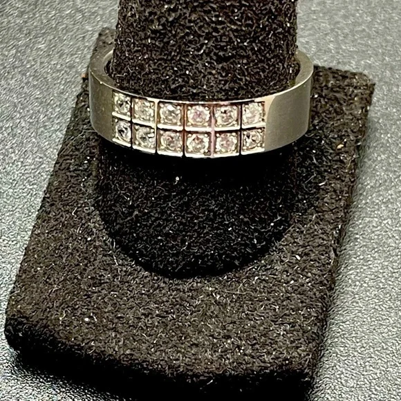 Nwt Unisex Stainless Steel Unisex band SZ 10