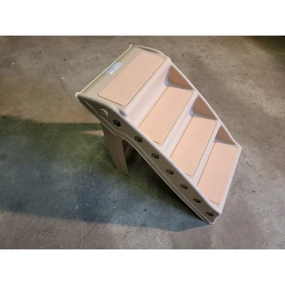 Folding Indoor or Outdoor Pet Stairs PETMAKER Plastic 82-YJ5131