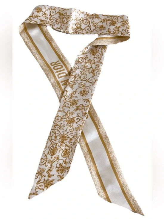 Dior Jardin  D’hiver Mitzah Silk Scarf