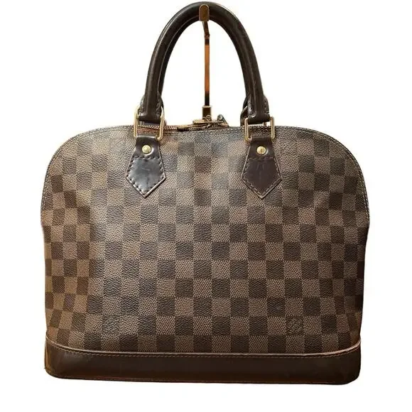 Louis Vuitton Damier Ebene Alma Handbag