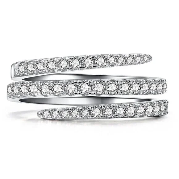 ✨Fever Macro Pave Beautiful Thin Stackable Rings for Women, MARR9197