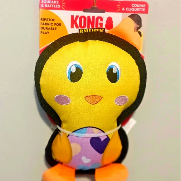 KONG Ballistic Colorful ChickToy‎