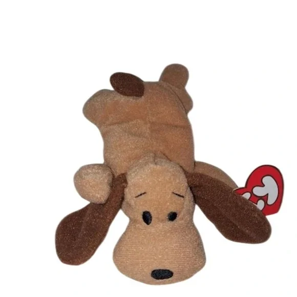 Vintage Ty teenie Beanie Babies Bones the Dog Collectible Plush‎ Toy