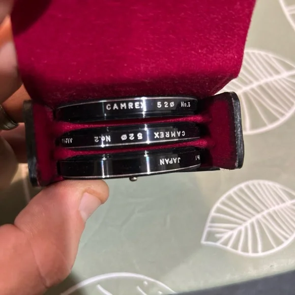 Vintage Black Lens Adapter plus tons of‎ extras