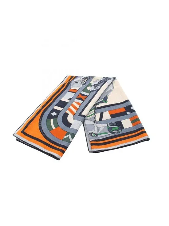 Hermes Scarf Carre 100 Robocabar Silk