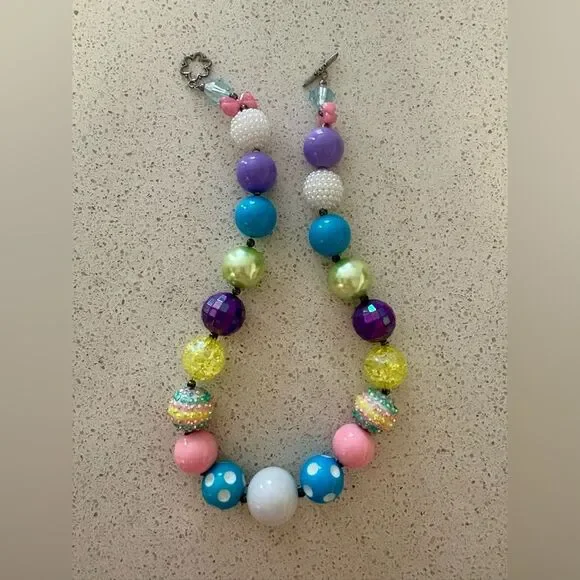 Bubblegum Chunky Necklace Girls