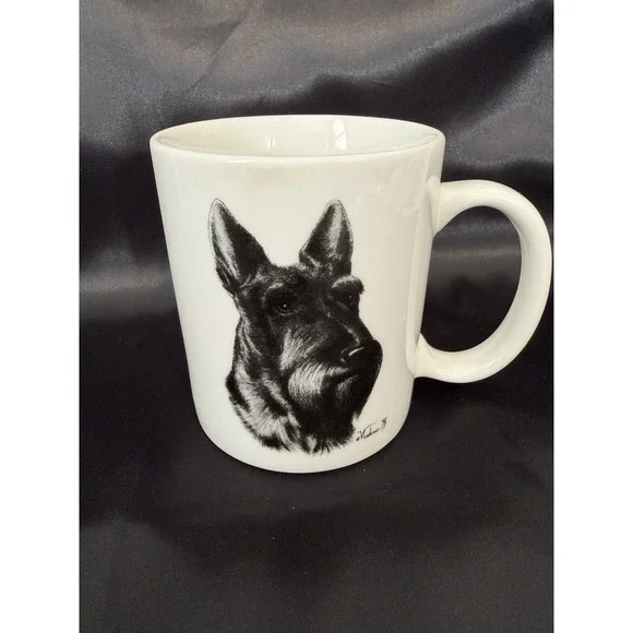 Scottish Terrier Porcelain Rosalinde Coffee Tea Mug Scottie Dog Puppy Scotties
