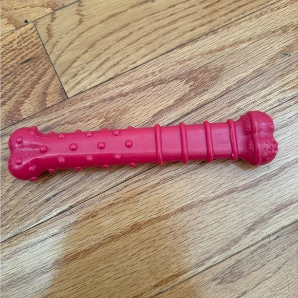 Nylabone Red Small to Medium Size Dog Hard Chew Dog Toy