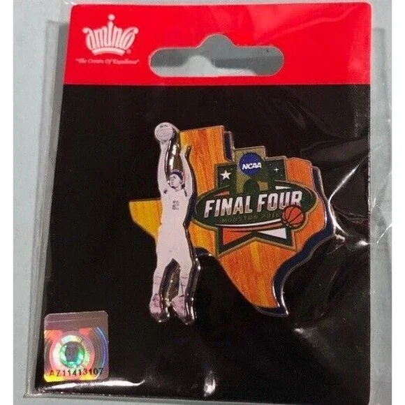 2016 NCAA Division I Men's Basketball Tournament ,Texas, Final Four Pin *Nova-NC