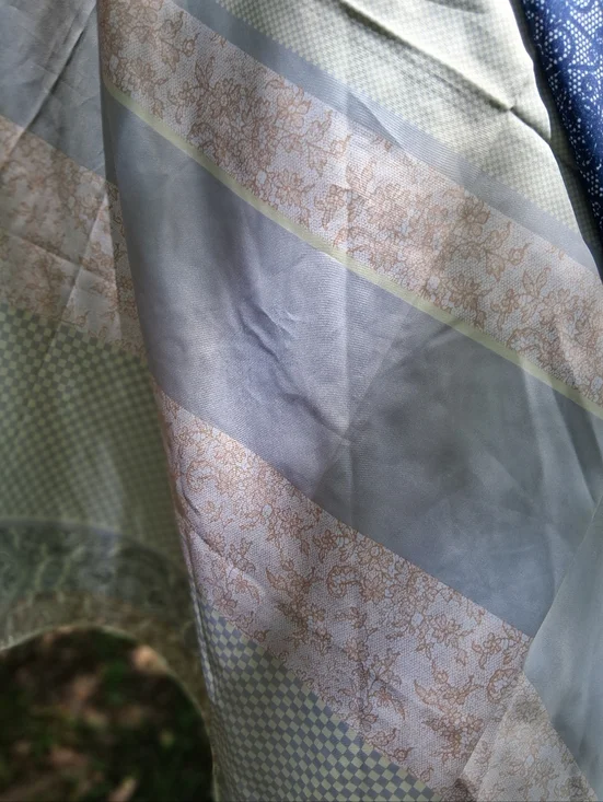 Elegant Silk Scarf in Light Colors