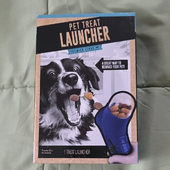 Premier Finds Blue Pet Treat Launcher
