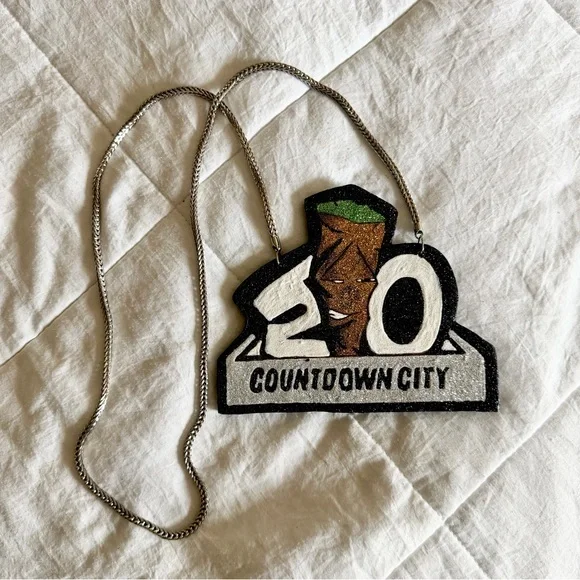 420 Countdown City Streetwear Necklace Handmade