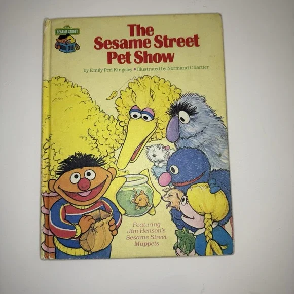 The Sesame Street Pet‎ show, sesame Street Book Club HC 1980 Muppets