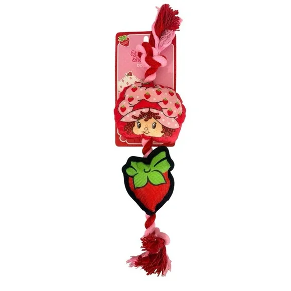 Brand New Strawberry Shortcake Clinker & Squeaky 14