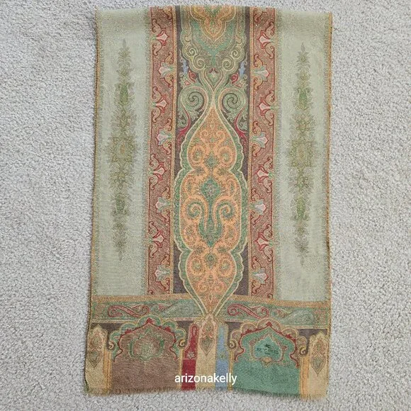 Etro Wool & Silk Scarf