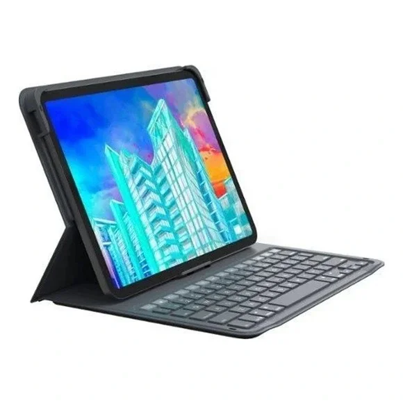 ZAGG Messenger Folio 2 iPad Keyboard Case Bluetooth - Charcoal Gray