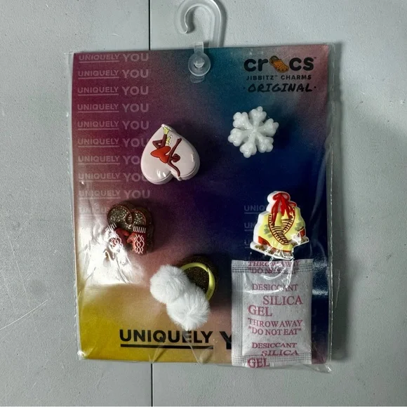 Crocs Jibbitz Multipack Winter Ice‎ Figure Skating Charms Girly Uniquely You 5