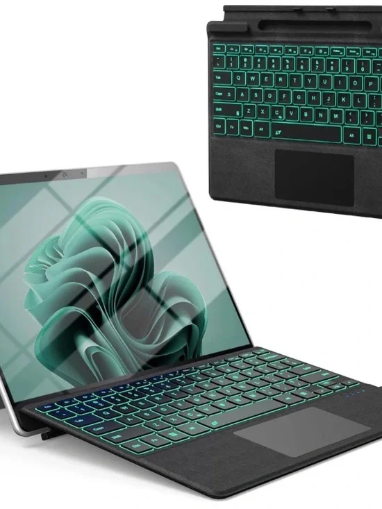 Surface Pro Bluetooth Keyboard for Microsoft Surface Pro 11/10/9/8/X 13